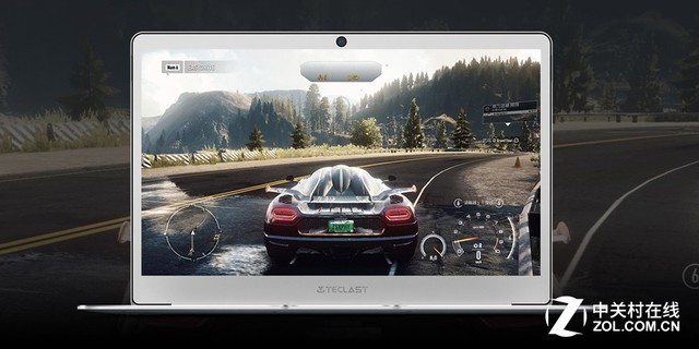 高颜值移动办公新选择 台电F7大屏轻薄本 