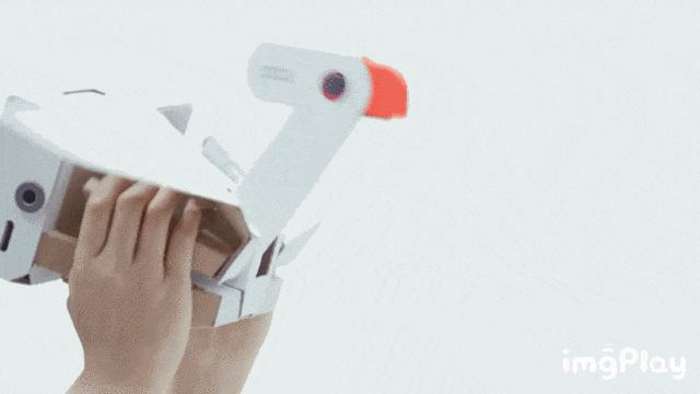 破纸板的逆袭：任天堂Switch Labo又添新玩法 