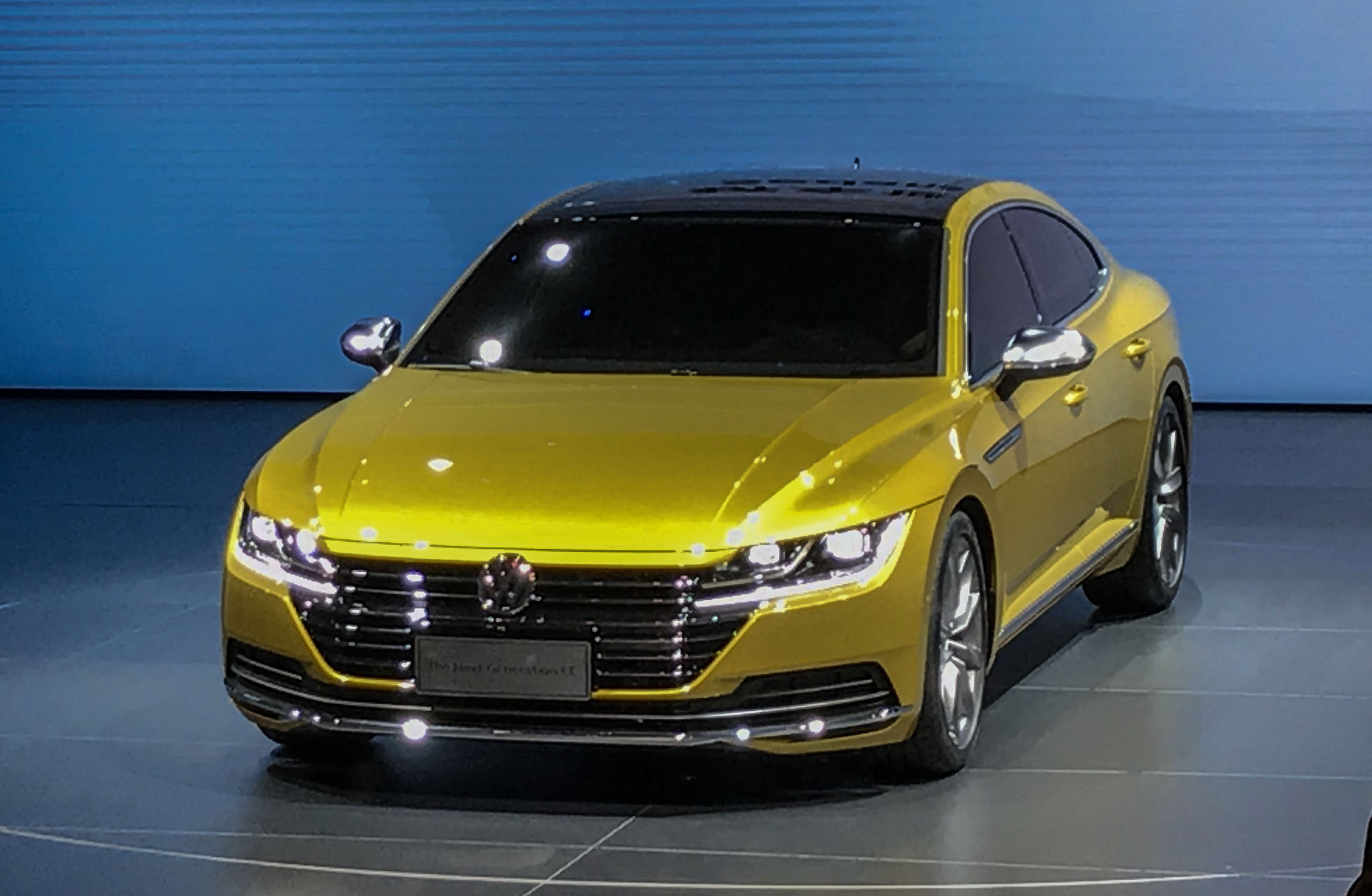 全新CC领衔 大众品牌轿车之夜多款重磅车型亮