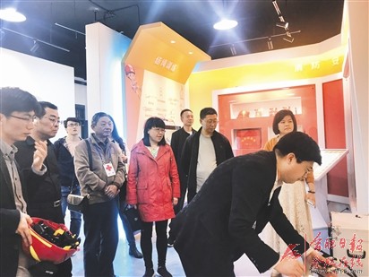 合肥市红十字会赴南京、宿州、铜陵学习考察