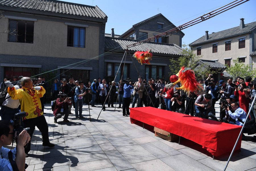 日照新建旅游景点东夷小镇开街预热