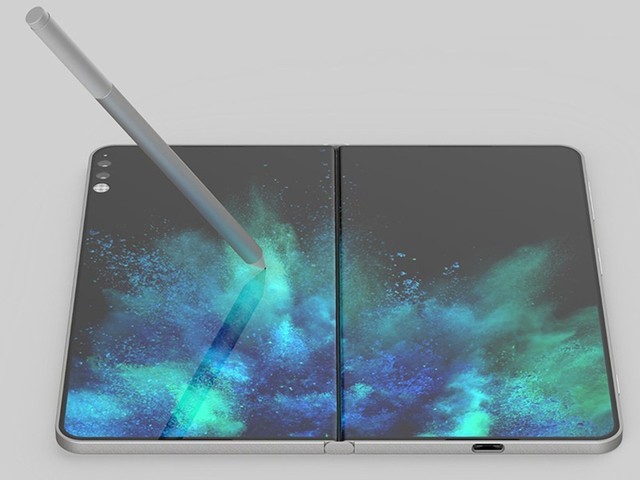 微软曝光Surface Phone可折叠设备专利