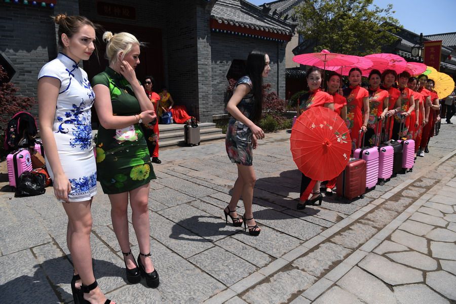 日照新建旅游景点东夷小镇开街预热