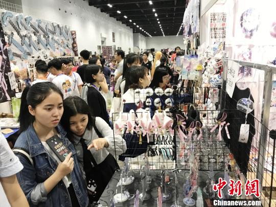 图为2018中国―东盟博览会动漫游戏展活动现场。　钟建珊 摄