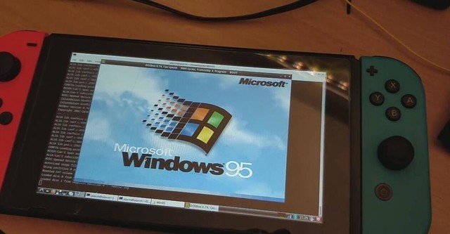 Switch破解进度迅速 已能运行Windows95_凤凰