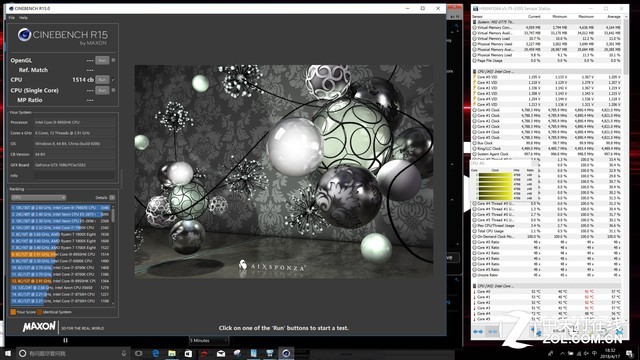 真能上4.8GHz？i9 8950HK旗舰CPU超频体验 