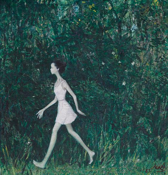 王嘉陵油画回顾展 见证中国近40年历史变迁