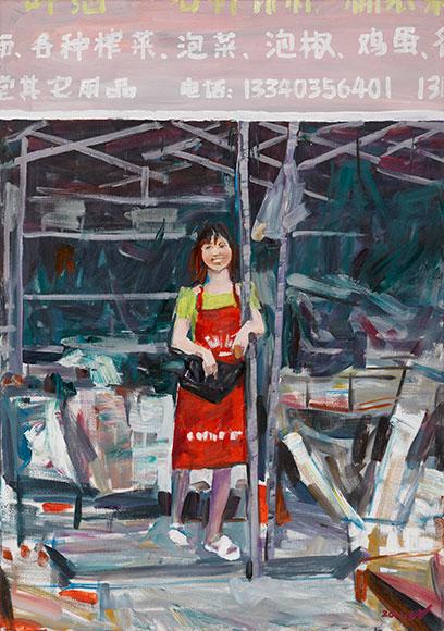 王嘉陵油画回顾展 见证中国近40年历史变迁