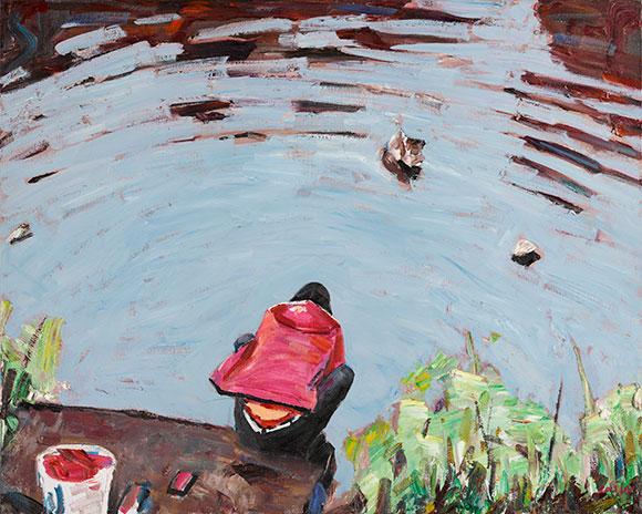 王嘉陵油画回顾展 见证中国近40年历史变迁