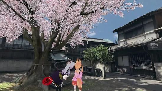 VRChat的世界,画风是这样的……