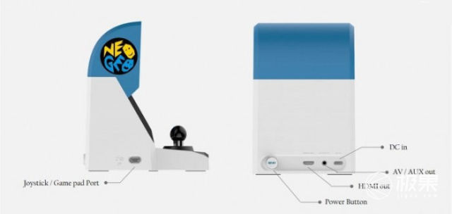 SNK推迷你街机：预装40余款游戏，支持大屏投射
