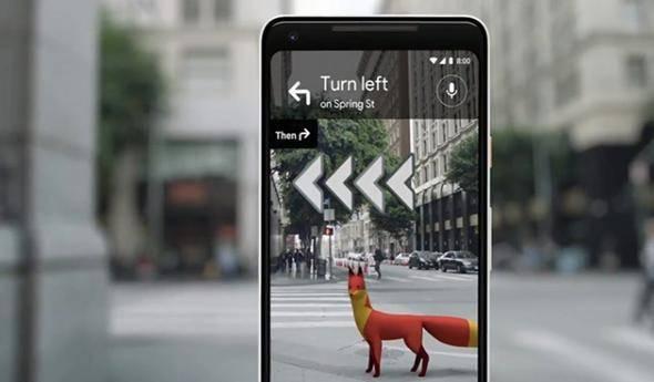 谷歌地图继续整合AR功能 把虚拟向导带进现实