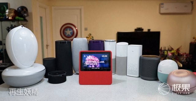 Xiaodu's smart speaker video review at home, the smart speaker with screen is really amazing