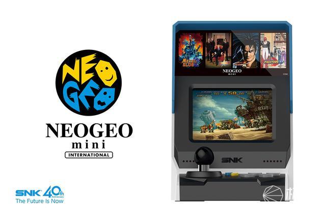 SNK发布40周年纪念款游戏机:内置40款游戏,重