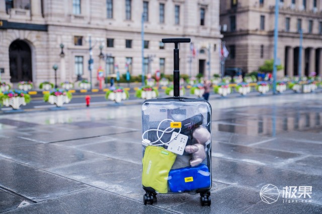 CrashBaggage分享系列透明行旅箱