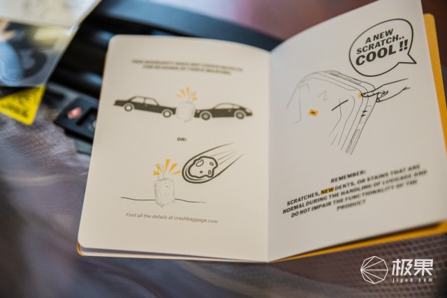 CrashBaggage分享系列透明行旅箱