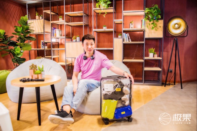 CrashBaggage分享系列透明行旅箱