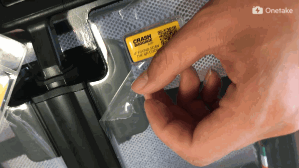 CrashBaggage分享系列透明行旅箱