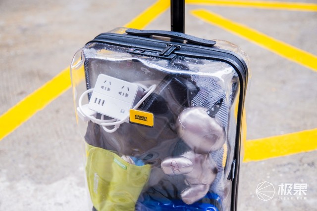 CrashBaggage分享系列透明行旅箱