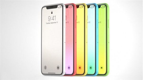 廉价版iPhone X曝光:将有多个颜色可选 很有爱