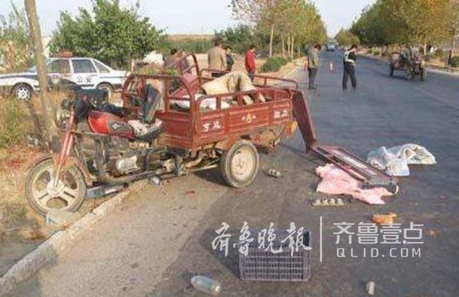 一起车祸连撞两辆三轮车,肇事者逃逸被判刑