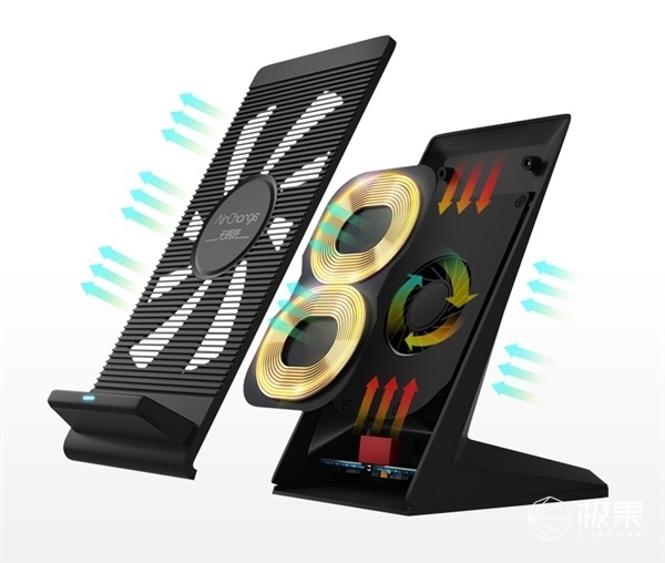 南孚立式风冷无线充