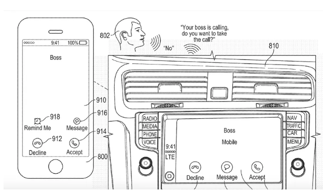 苹果的新专利显示Siri将会在用户无法接听电话时进行回复