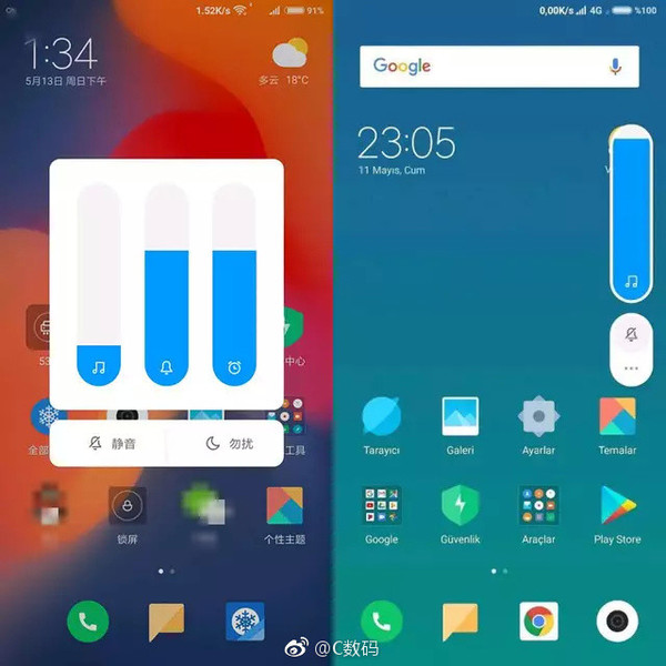 小米miui10界面提前曝光升级机型一览