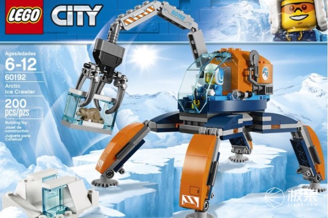 乐高城市系列推出新品:极地探险套装 乐高城市系列推出新品:极地探险套装