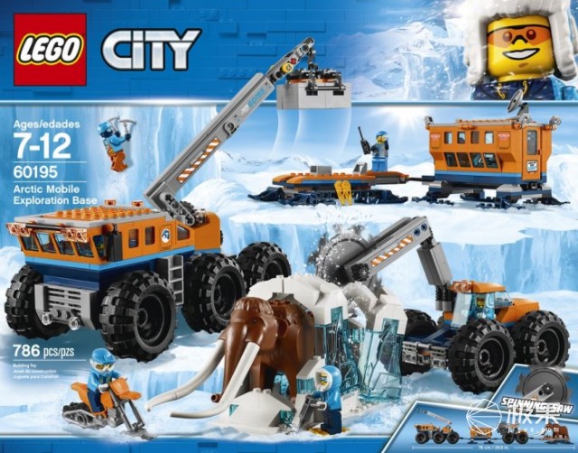 乐高城市系列推出新品:极地探险套装 乐高城市系列推出新品:极地探险套装