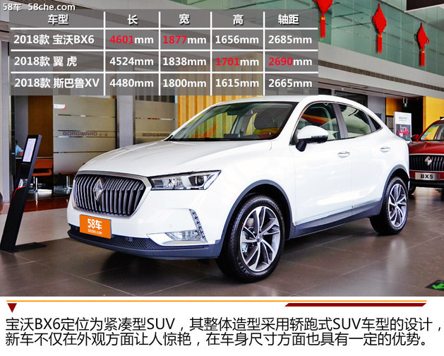 2018款宝沃BX6实拍 潮流四驱轿跑SUV