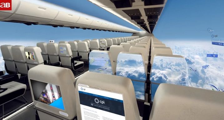 阿联酋航空总裁预测:未来飞机或没有窗户
