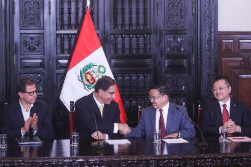 中国铝业特罗莫克扩建项目开工 秘鲁总统出席仪式
