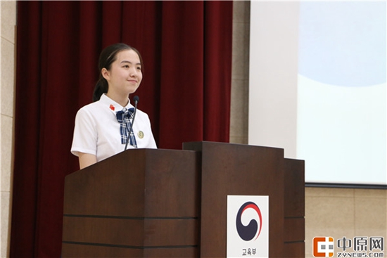 郑州市中学生代表团访问韩国圆满归来