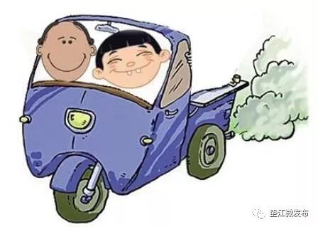 六,驾驶两三轮车(摩托车,电动车)上路行驶请戴头盔,靠右行,不超员,不