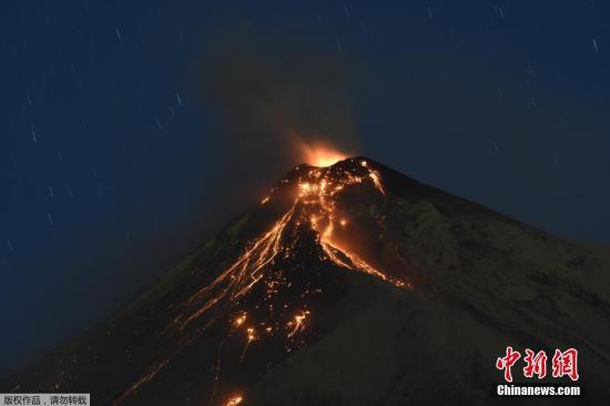 危地马拉火山爆发致至少6人死亡 3100人被疏散