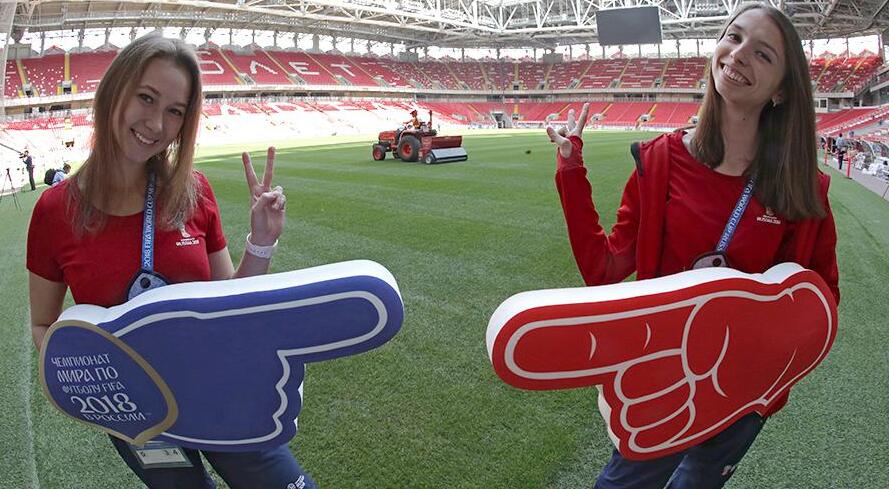 世界杯临近 俄罗斯志愿者人数已超700万人