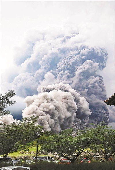 危地马拉火山喷发致25人遇难