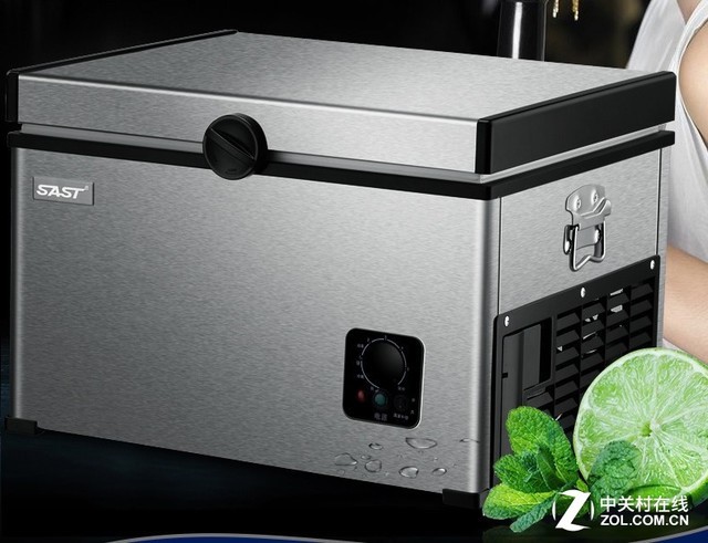 冰爽又保鲜 先科35L车载冰箱现货促销