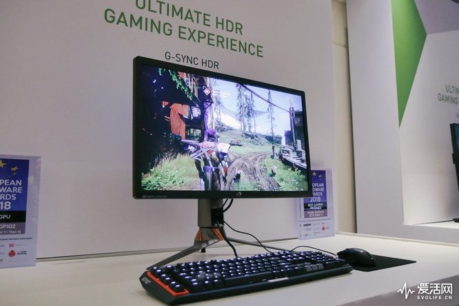 COMPUTEX2018 | 英伟达G-SYNC HDR显示器