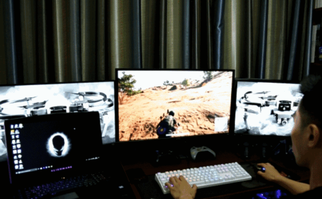 明基EW3270U显示器评测，吃鸡犹如落地开启4倍镜