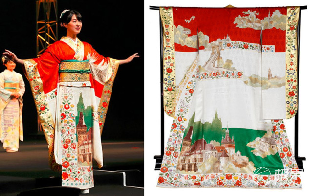 把祥云、熊猫印上中国风和服,岛国设计师脑洞让人猝不及防 把祥云、熊猫印上中国风和服,岛国设计师脑洞让人猝不及防