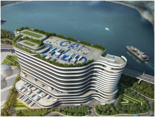 菜鸟在香港投建eHub，国家智能物流骨干网从驱动中国到驱动世界。(最终设计方案以政府审批为准)