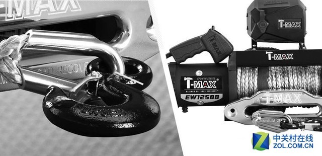 越野救援利器 T-MAX 12500磅电动绞盘 