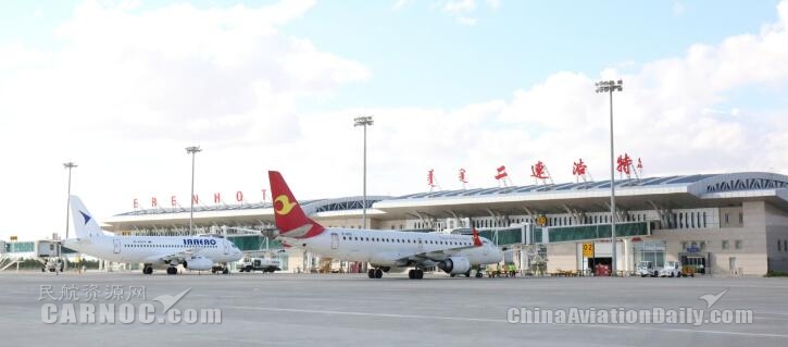 二连浩特机场2018年中外籍客机临时出入境获