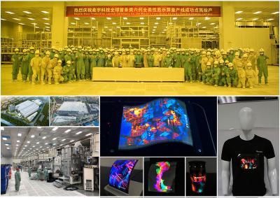 柔宇深圳准6代工厂量产柔性OLED