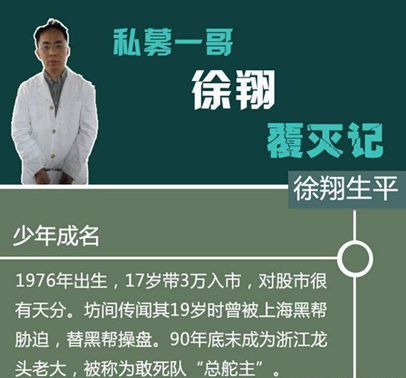 "私募一哥"徐翔为何不及时收手,只因他远比你想象的更嚣张