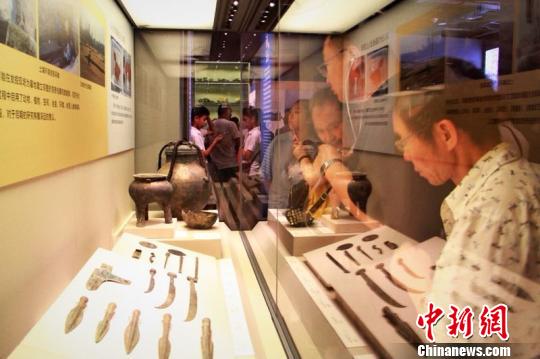 图为展览现场。 钟欣 摄 图为展览现场。 钟欣 摄
