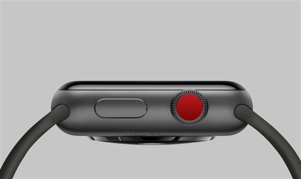 可能秋季发布 新一代Apple Watch曝光：侧键不可按压了