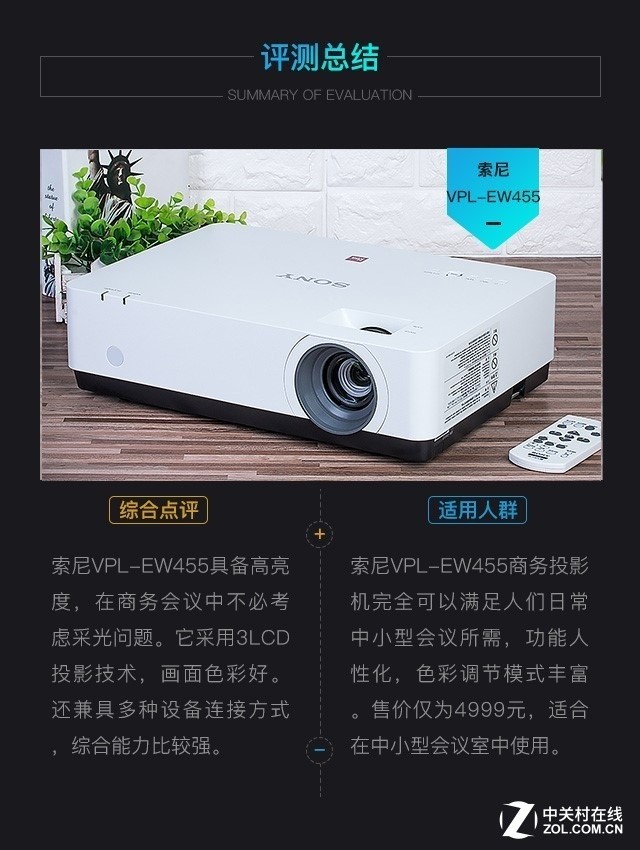 助力办公多面手 索尼高亮商务投影体验 